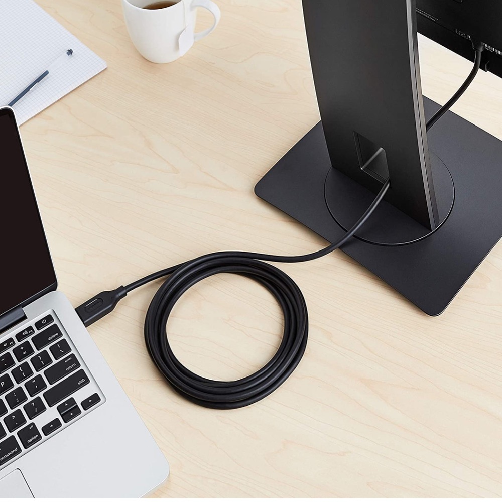 AmazonBasics DisplayPort to HDMI Display Cable - 10 Feet